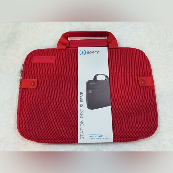 💻 Laptop Case Bag Sleeve – Fits 11-12 inch Devices (NWT) 🔴 - Picture 8 of 8